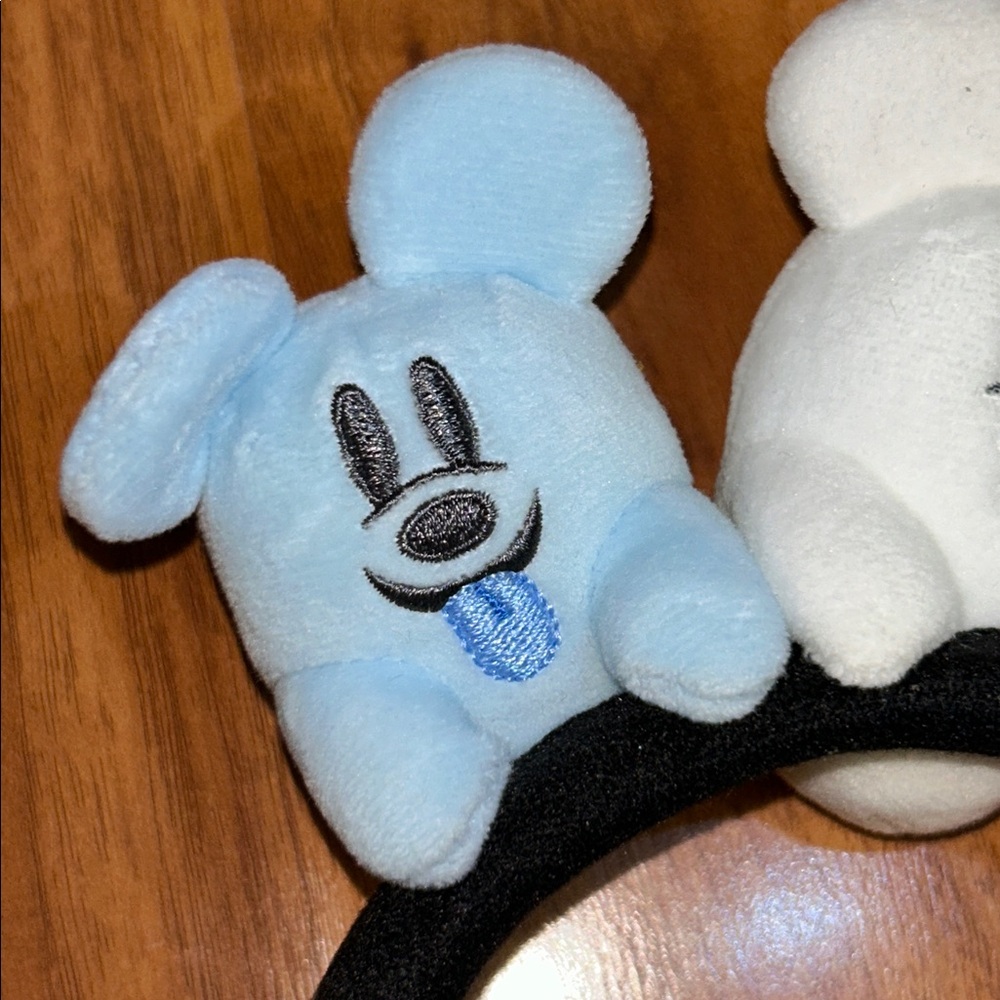 NWOT Tokyo Disney Halloween Ghosts 👻 Mickey Minnie Mouse Ears Headband - Picture 2 of 11